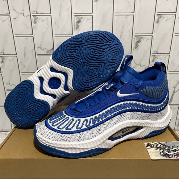 New Nike Cosmic Unity 3 TB Royal Blue White Basketball Shoes Mens Kobe KD Jordan - Picture 4 of 15